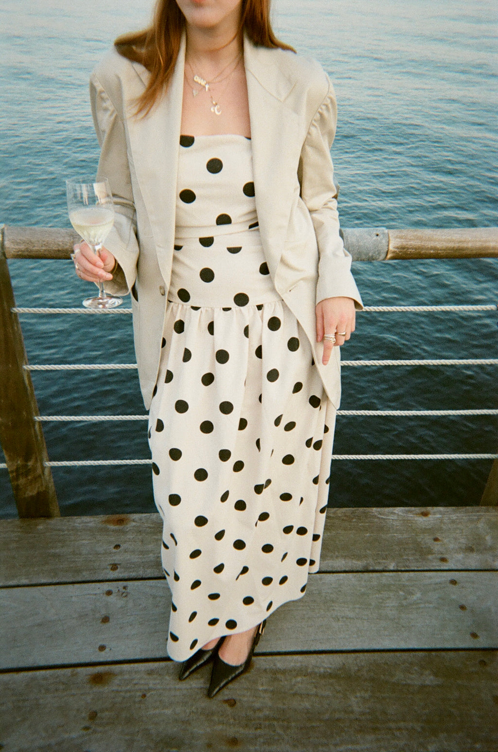 SPORT JACKET - Stone Cotton Twill