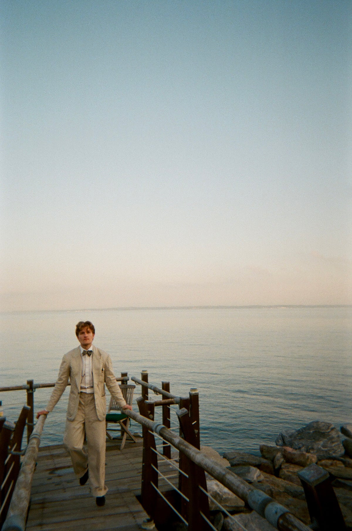 SPORT JACKET - Stone Cotton Twill