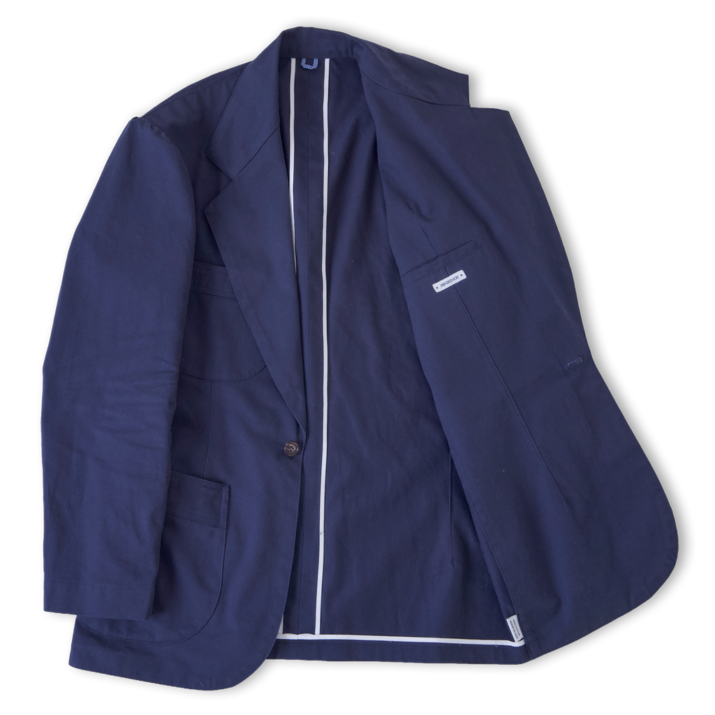 SPORT JACKET - Navy Cotton Twill
