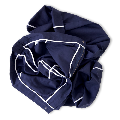 SPORT TROUSER - Navy Cotton Twill