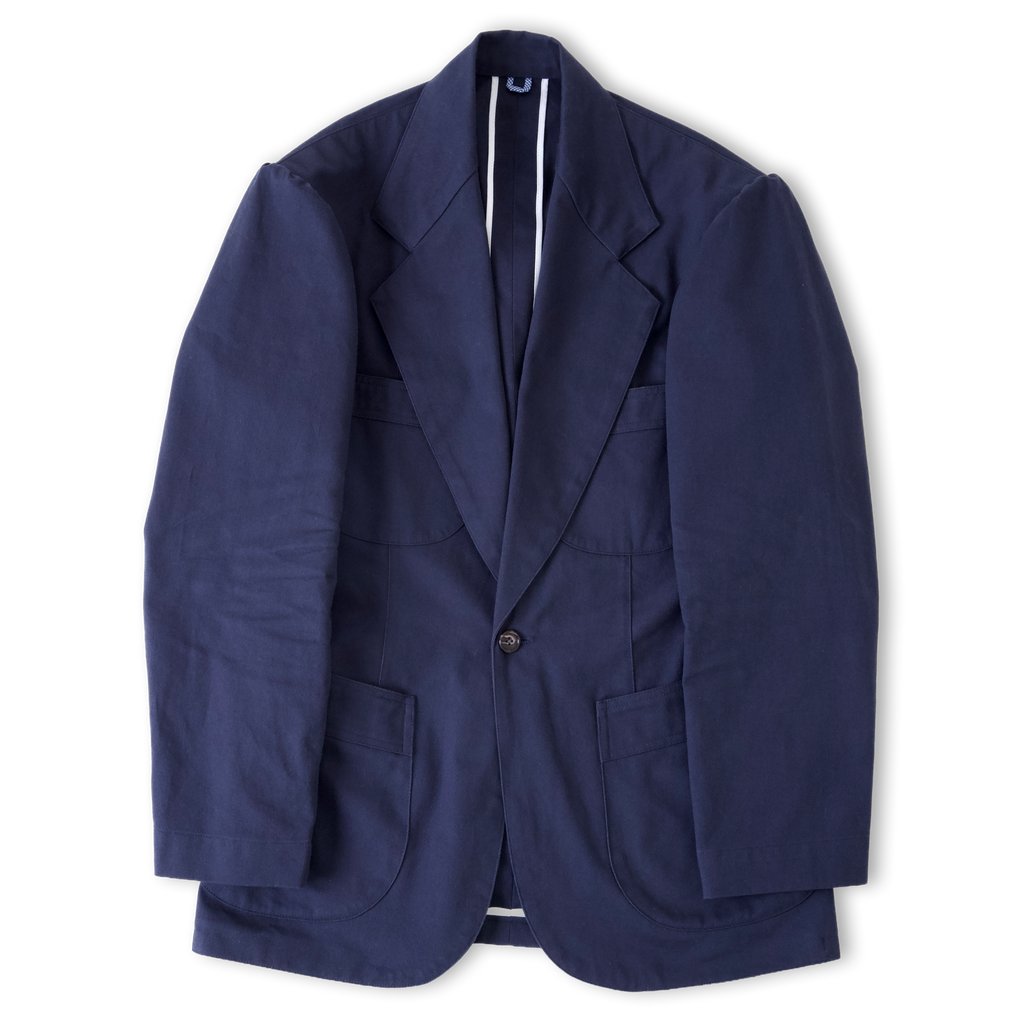 SPORT JACKET - Navy Cotton Twill