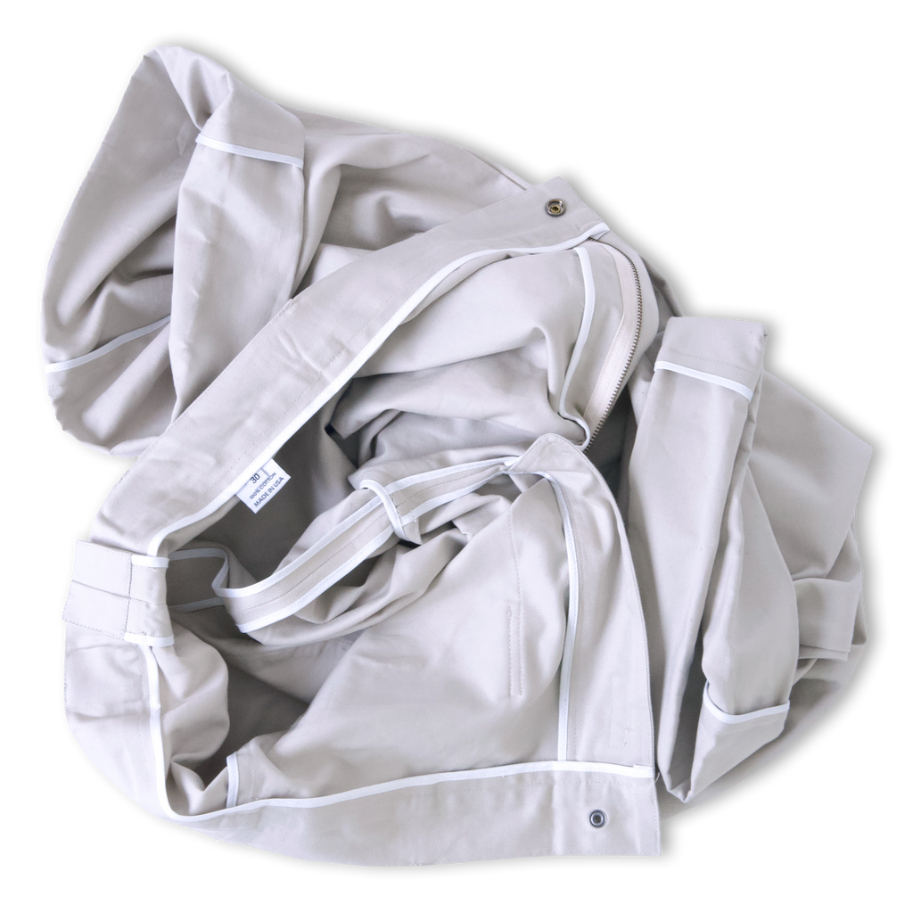 SPORT TROUSER - Stone Cotton Twill